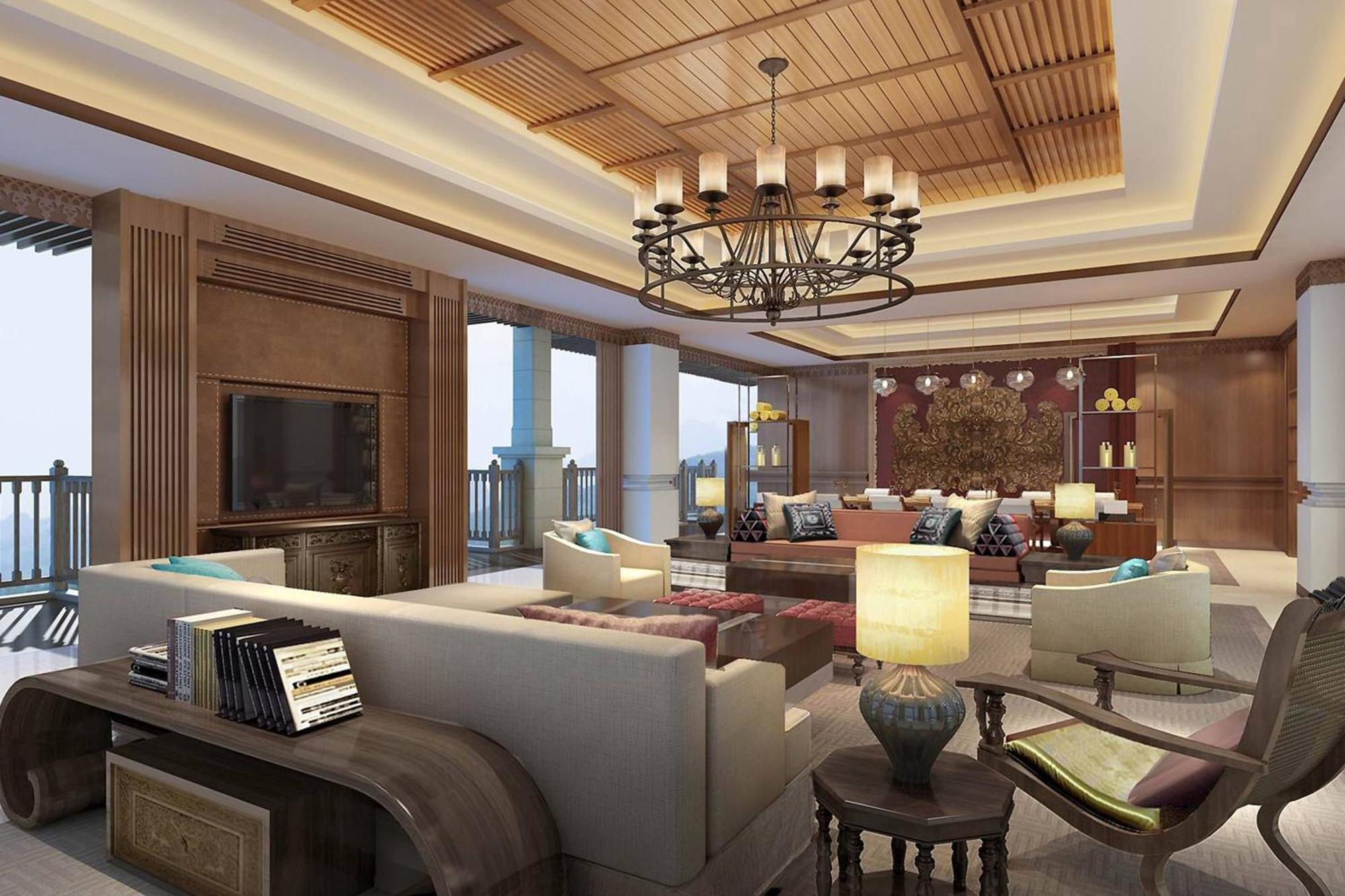 Sheraton Grand Xishuangbanna Hotel Jinghong Exterior photo